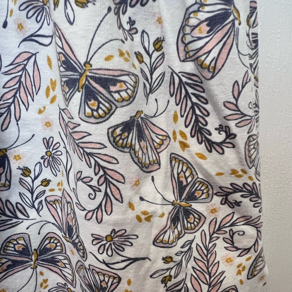 Tommy Bahama Kids Dress with Butterfly and Leaf Print - Picture 4 of 4